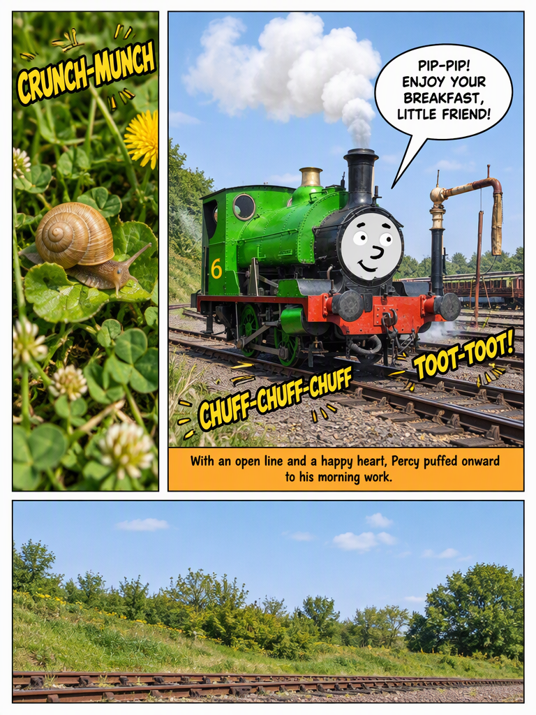 Percy And The Tiny Snail (page 4 of 4)