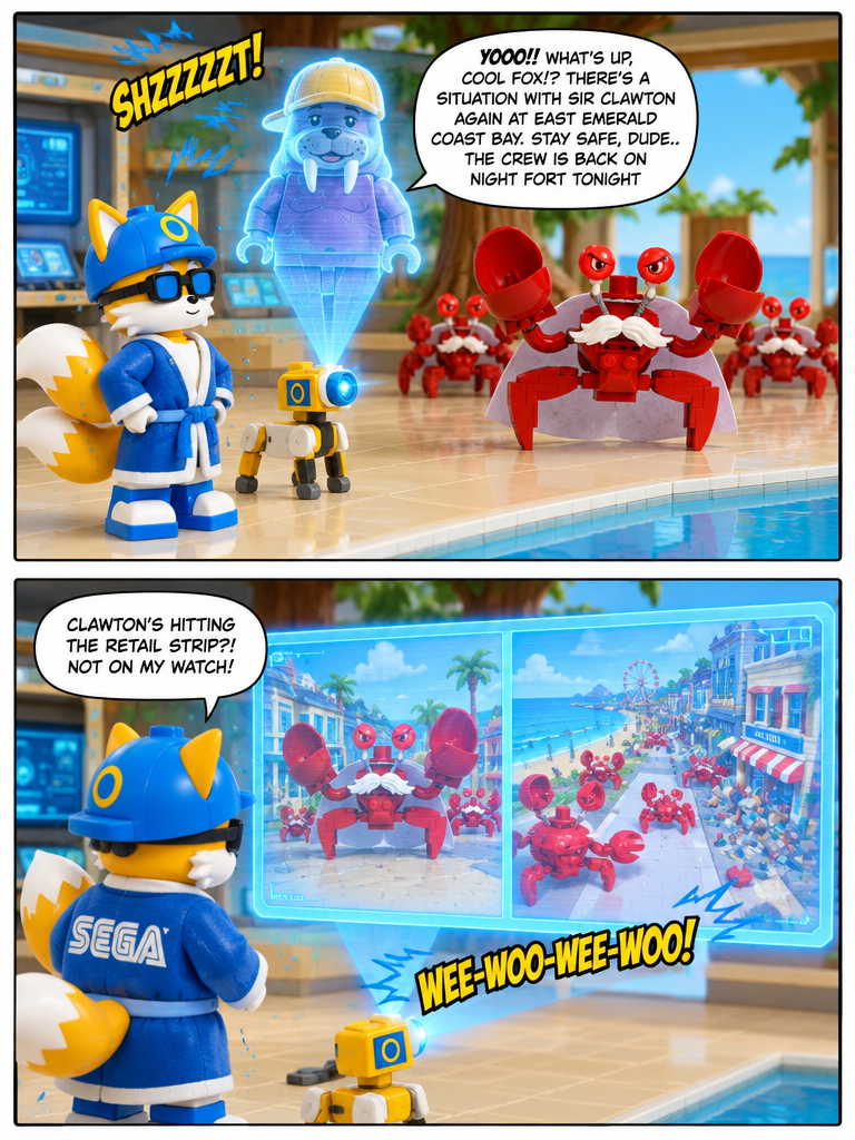 COOL FOX: SKYPATROL  COMIC (page 2 of 16)