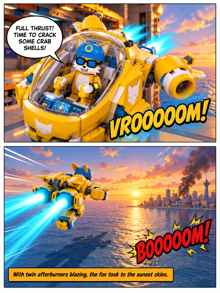 COOL FOX: SKYPATROL  COMIC (page 4 of 16)