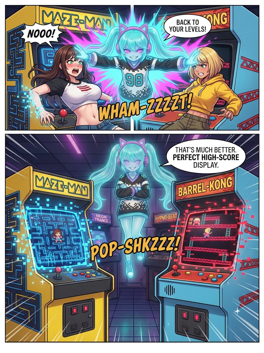 Neon Trance in the Dusty Arcade (page 23 of 24)