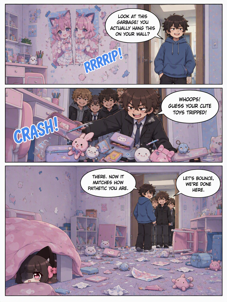 classmate ruined her room (page 3 of 4)