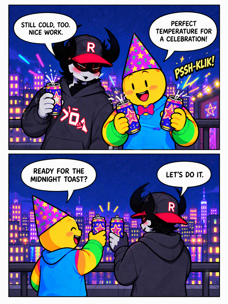 Midnight Flares and Fizzy Cheers (page 2 of 4)