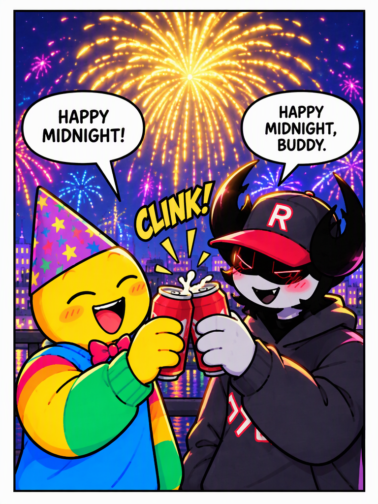 Midnight Flares and Fizzy Cheers (page 3 of 4)