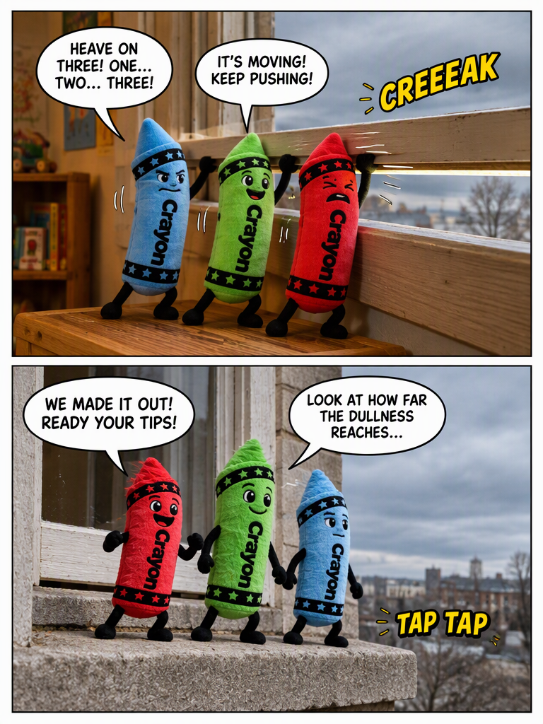 The Crayons Venture Out (page 3 of 4)