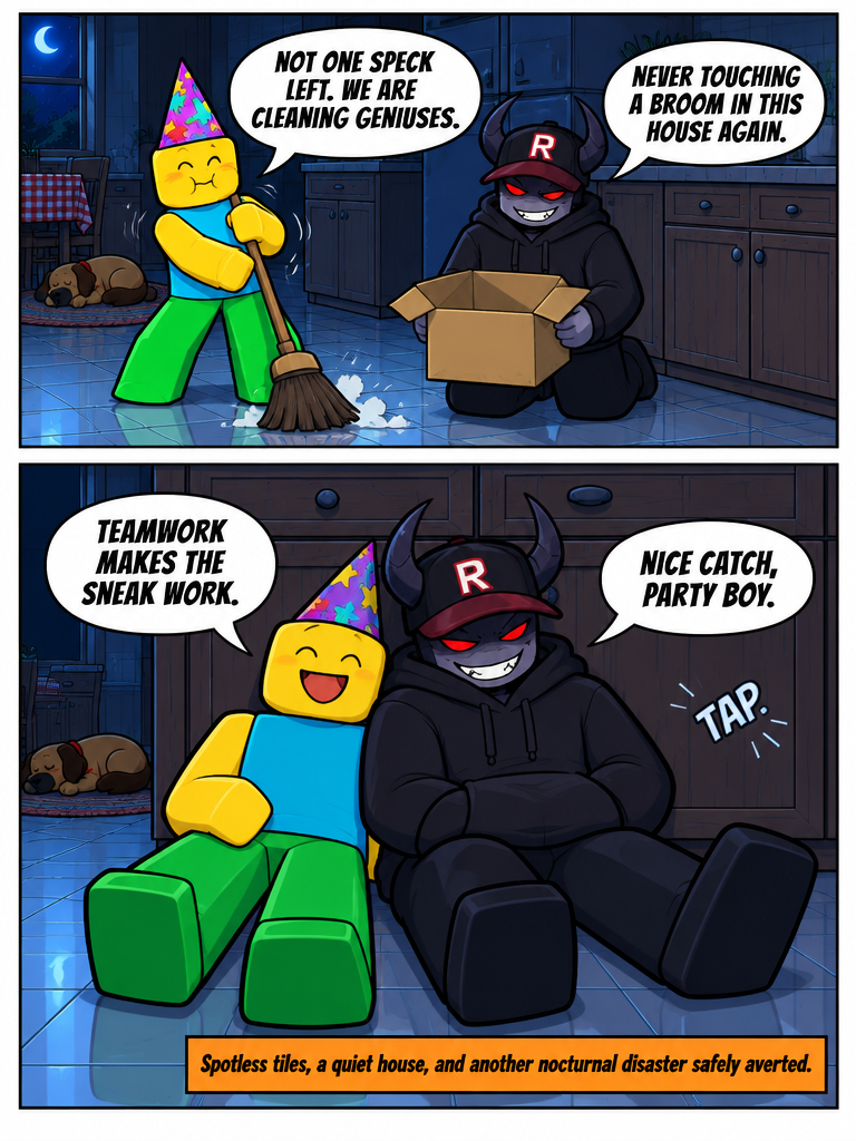 Midnight Cleanup Rush (page 4 of 4)