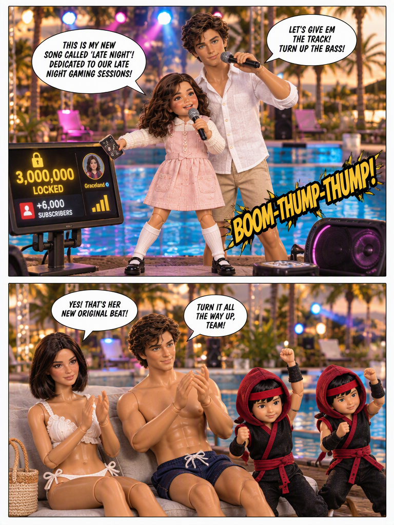 Late Night Duet at the Three-Million Party (page 2 of 4)