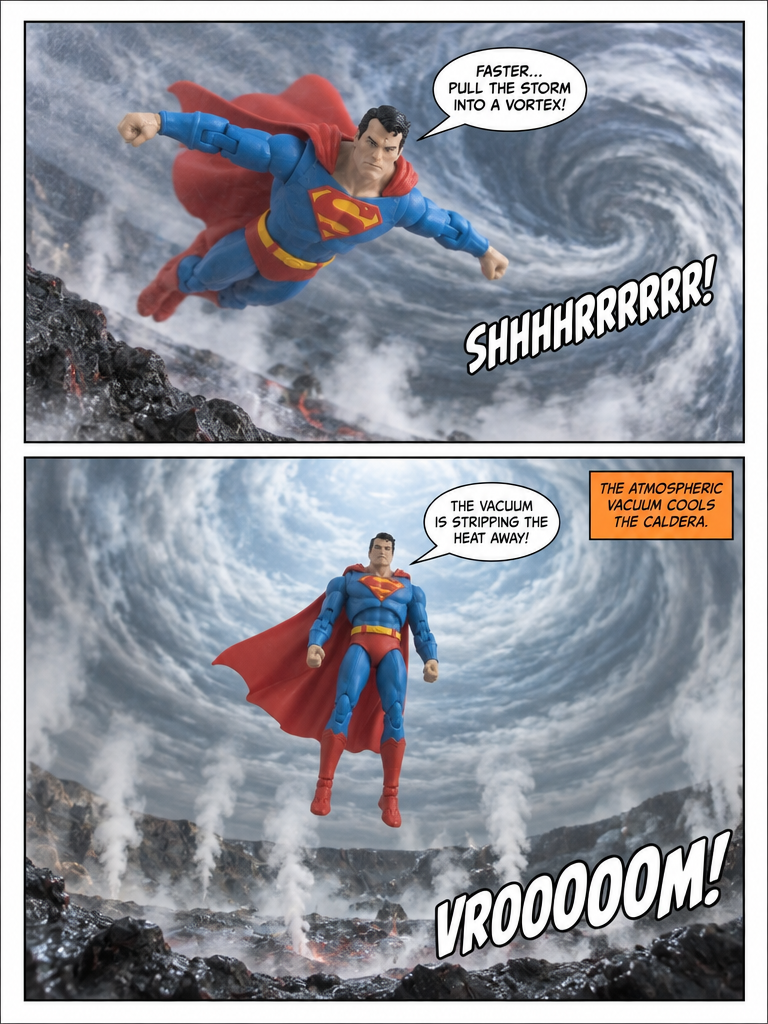 Superman - Shield of Frost -  Comic Story part 6 (page 3 of 4)