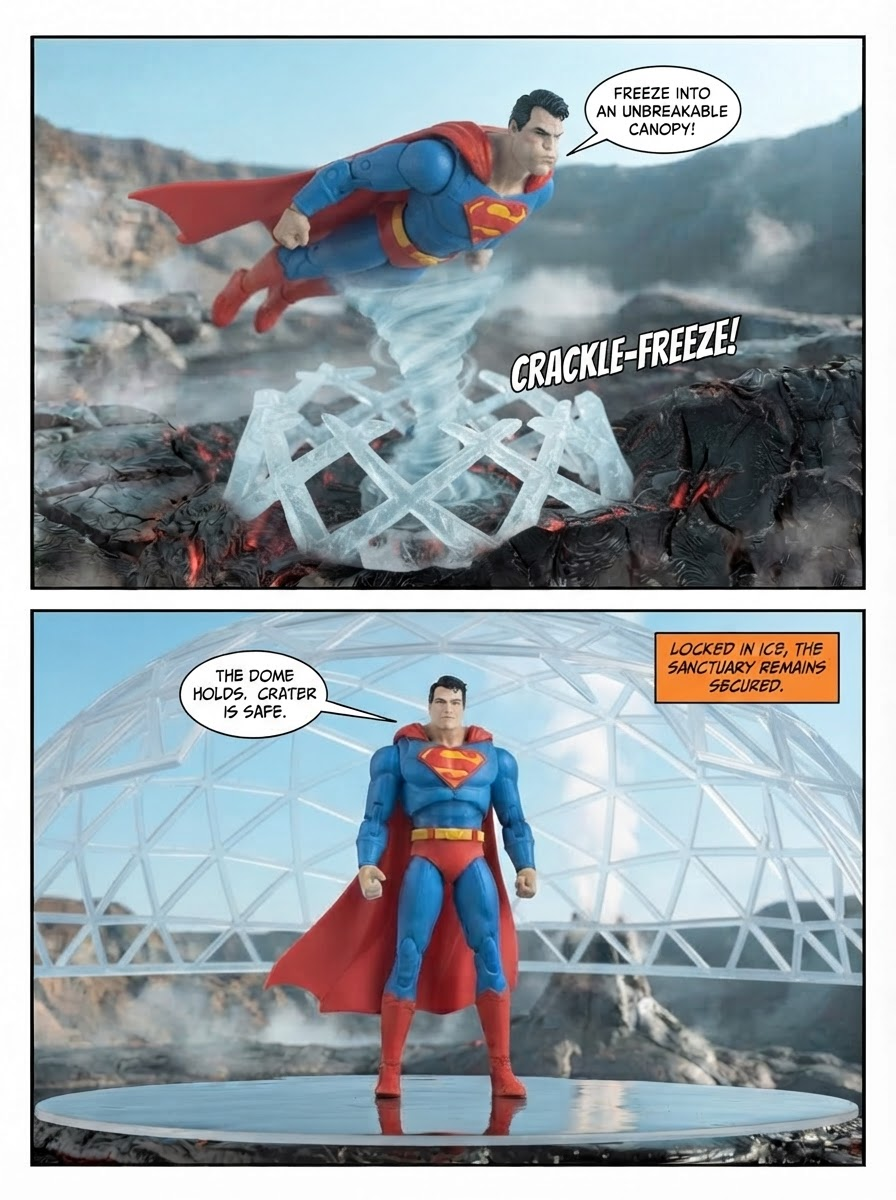 Superman - Shield of Frost -  Comic Story part 6 (page 4 of 4)