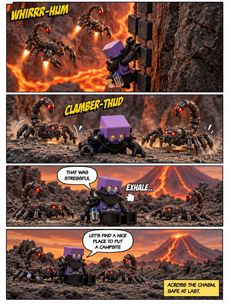 Crossing the Lava Chasm (page 4 of 4)