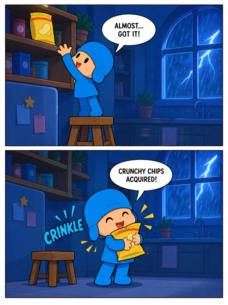 Midnight Munchies in the Storm (page 2 of 4)