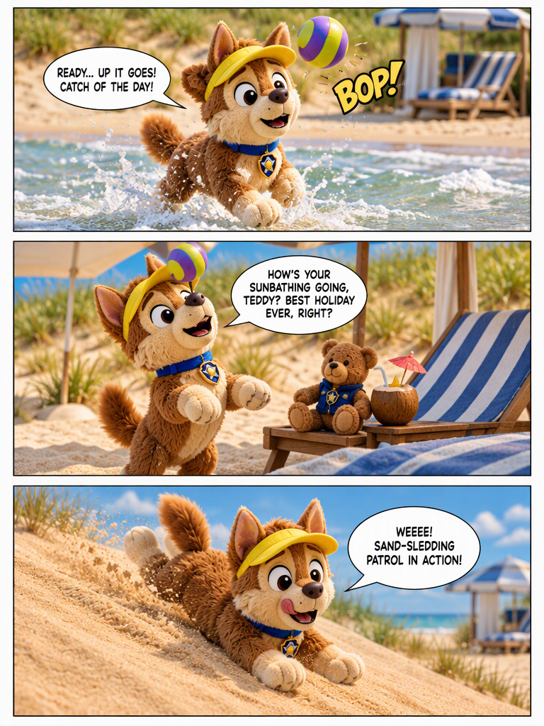 Chase's Sunny Getaway and Sweet Return (page 2 of 4)