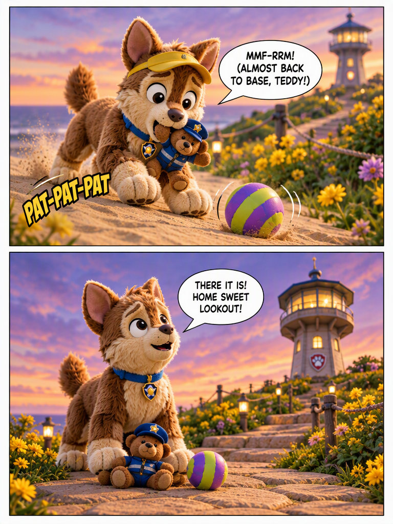 Chase's Sunny Getaway and Sweet Return (page 3 of 4)