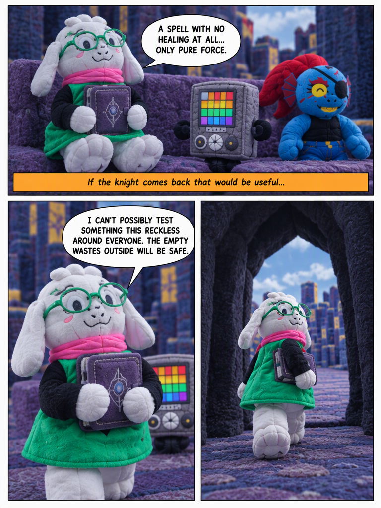 A Secret New Spell/ralsei tale whatever (page 2 of 4)