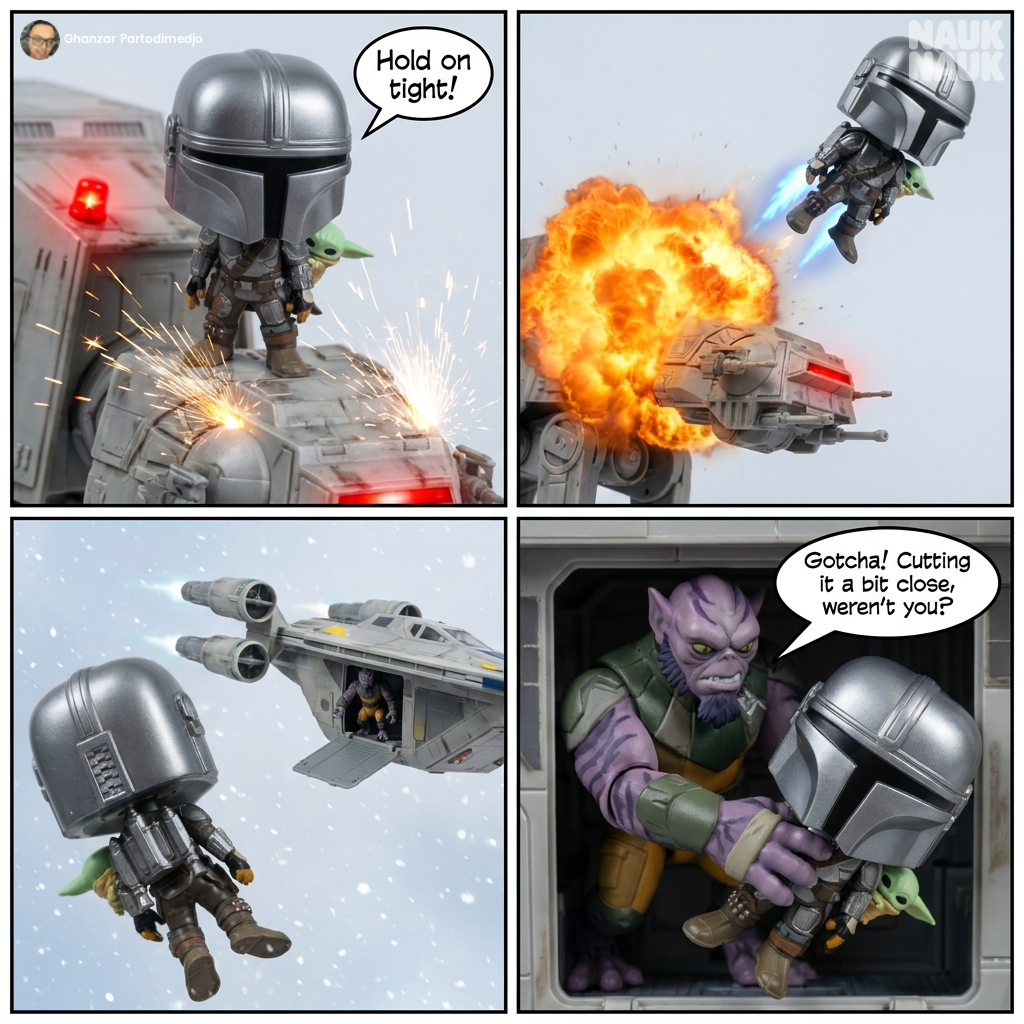 The AT-AT & Jetpack Escape.