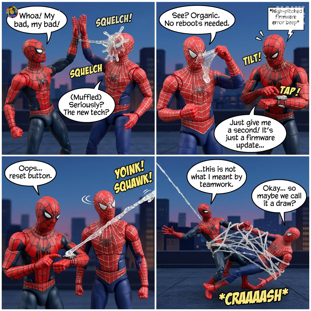 Web Shooter Woes v3.0 - Comics Storyboard version
