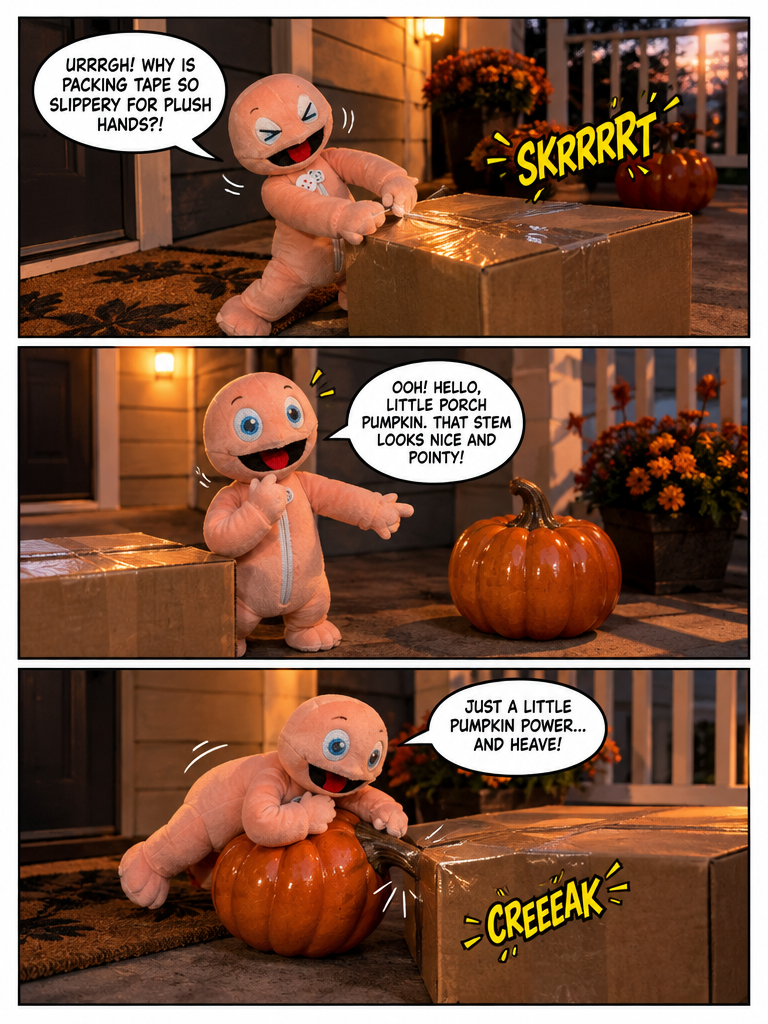 Peach Yeep's Halloween Delivery (page 2 of 4)