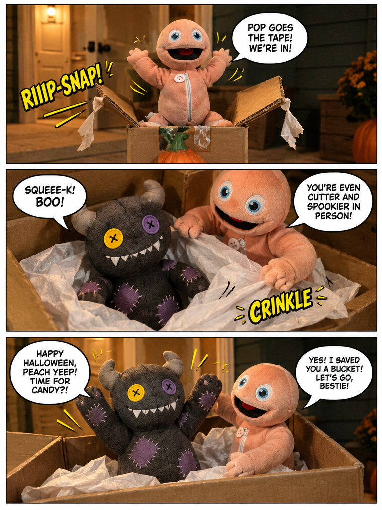 Peach Yeep's Halloween Delivery (page 3 of 4)
