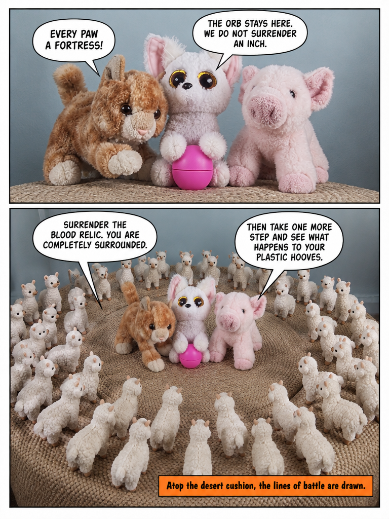 Rise of the Mini Llamas: Quest for the Orb (page 8 of 8)