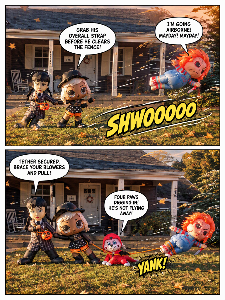 The Midnight Sprint of the Lawn Gang (page 2 of 4)