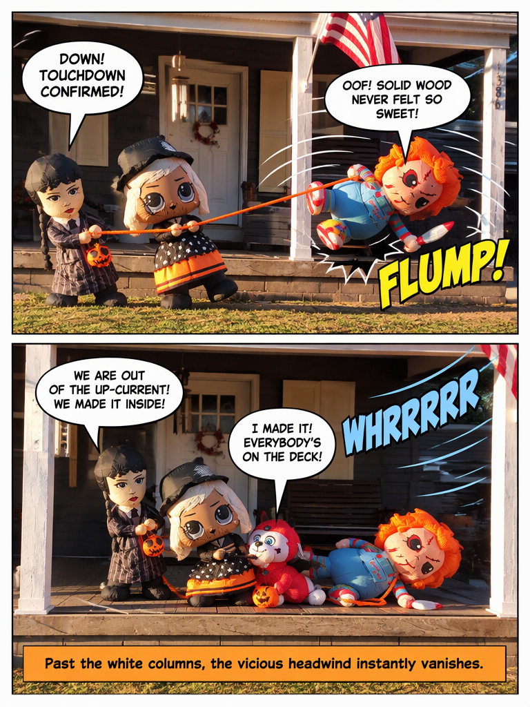 The Midnight Sprint of the Lawn Gang (page 3 of 4)