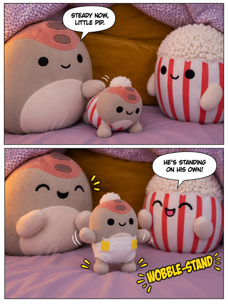 Pip Takes His First Steps (page 2 of 4)