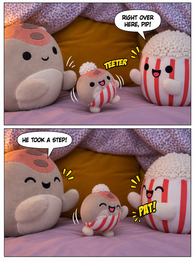 Pip Takes His First Steps (page 3 of 4)