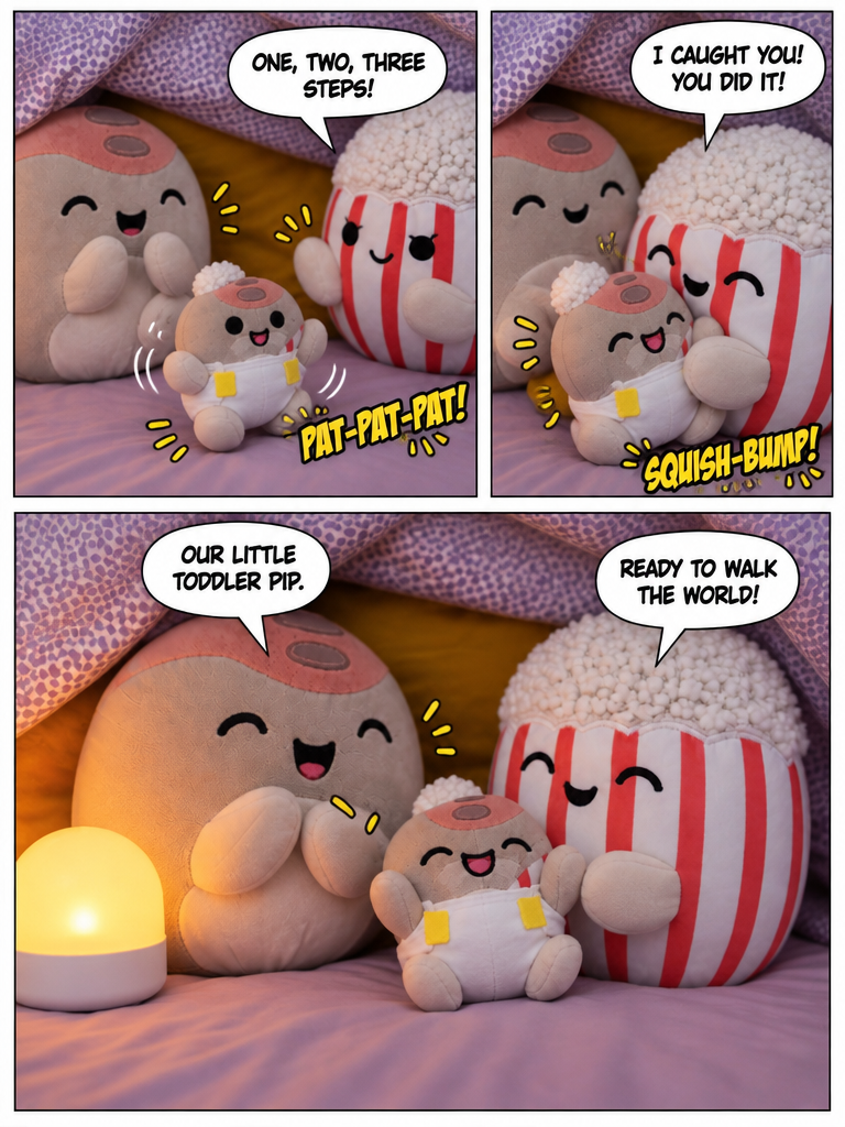 Pip Takes His First Steps (page 4 of 4)