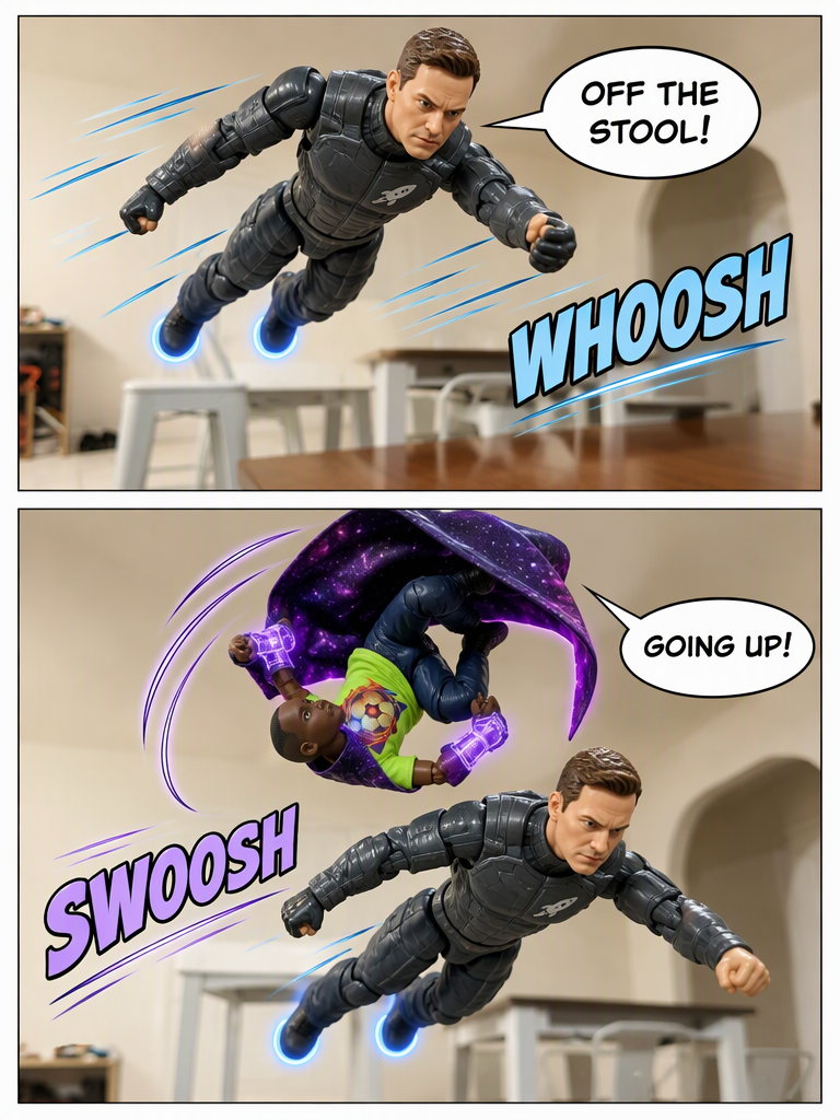 Cosmic Clash in Mid-Air (page 2 of 4)