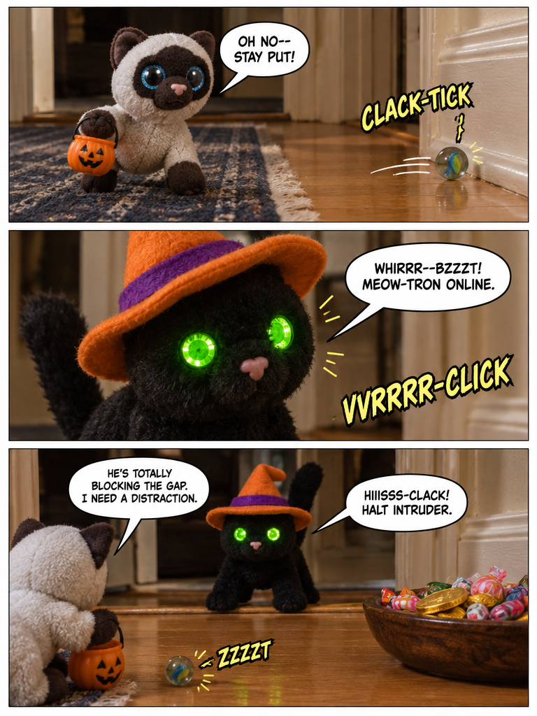 The Plush Kitten's Halloween Quest (page 2 of 4)