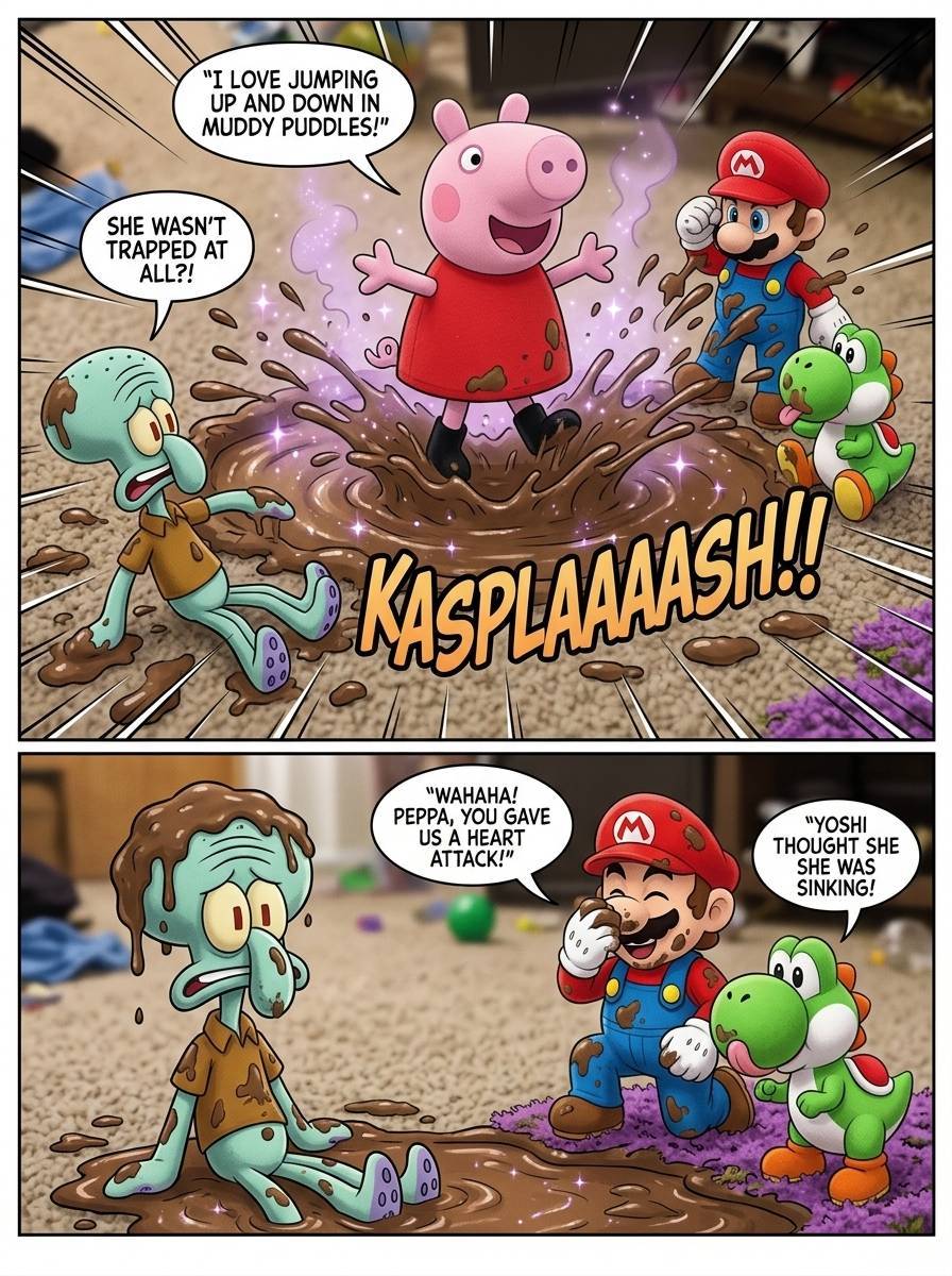 The Magic Muddy Puddle (page 3 of 4)