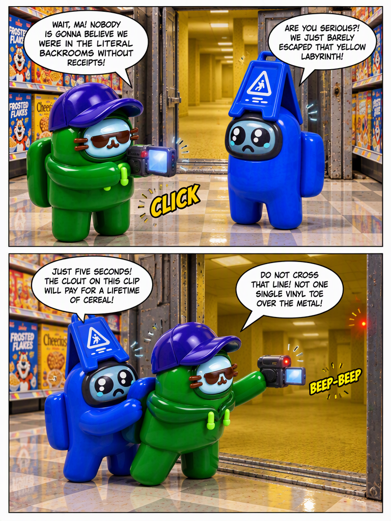 Lost in the Backrooms (page 5 of 8)