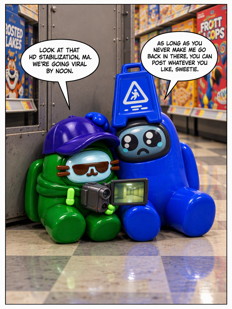 Lost in the Backrooms (page 8 of 8)
