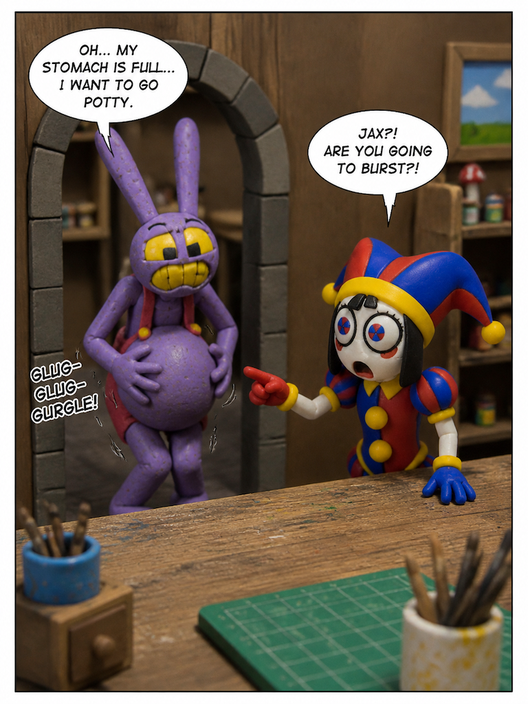 Circus Doodles and Potty Troubles (page 3 of 4)