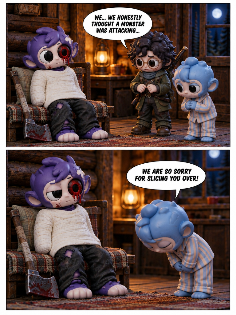 Mistaken Identity at the Cabin Door (page 3 of 4)
