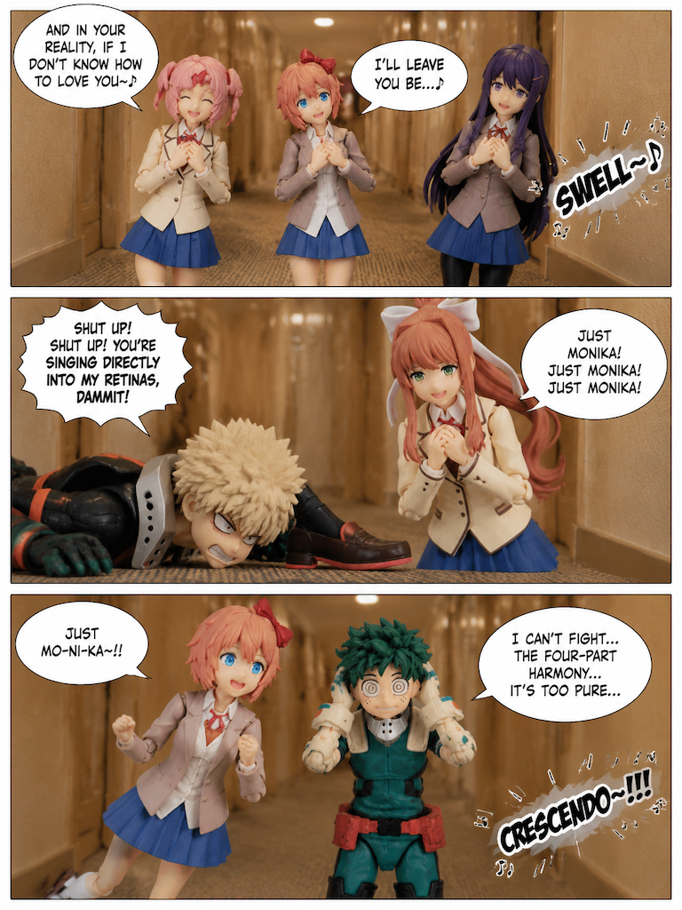 Corridor Choir: Just Monika (page 3 of 4)