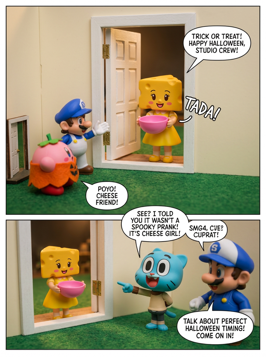 A Cheesy Halloween Knock (page 2 of 4)