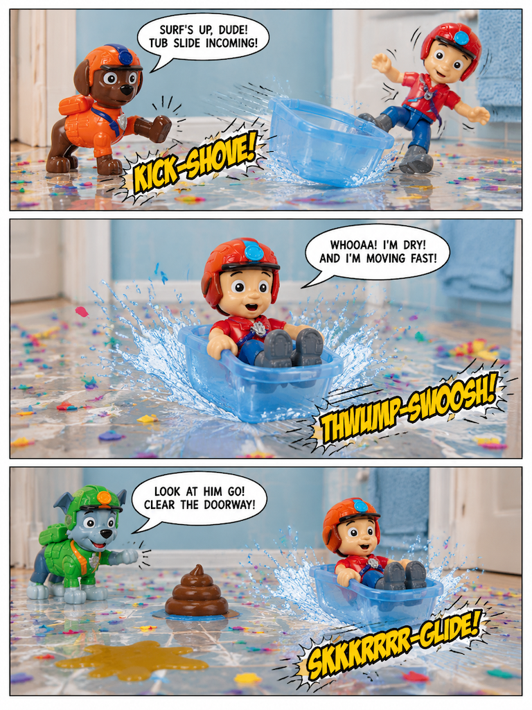 Air Evacuation on Slick Tiles (page 3 of 4)