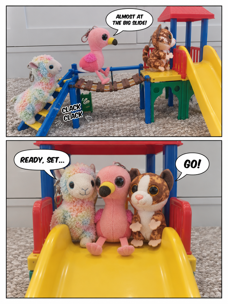 Picnic Pals at the Playground Slide (page 3 of 4)