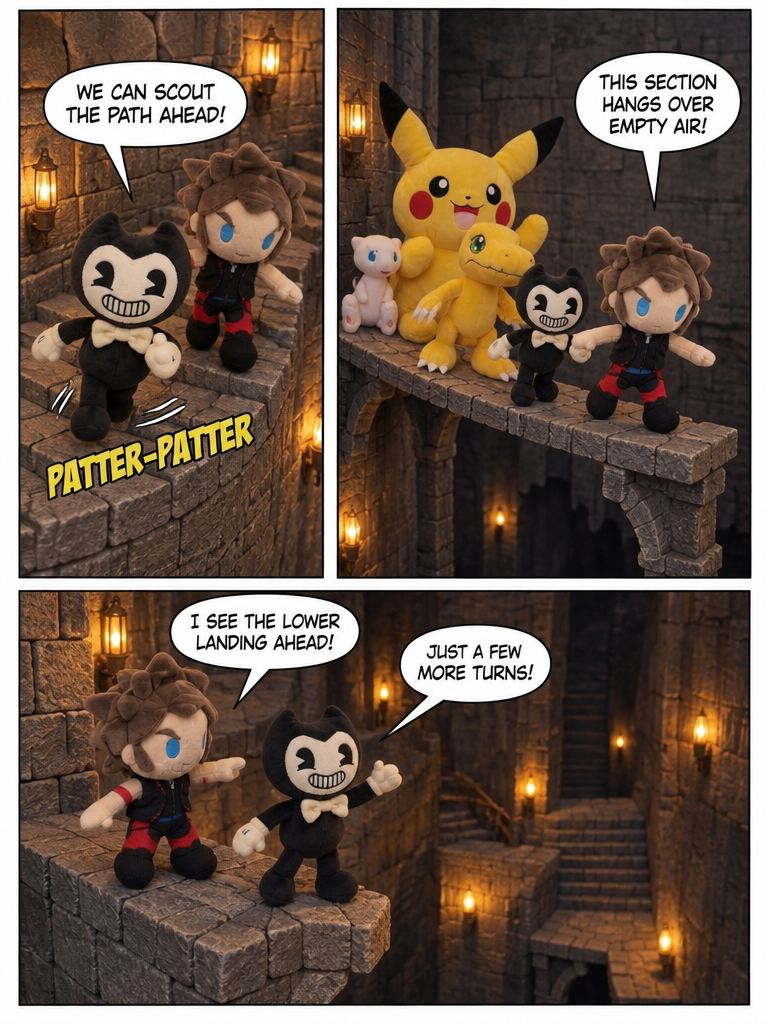 Descent Across the Broken Catwalk (page 2 of 4)