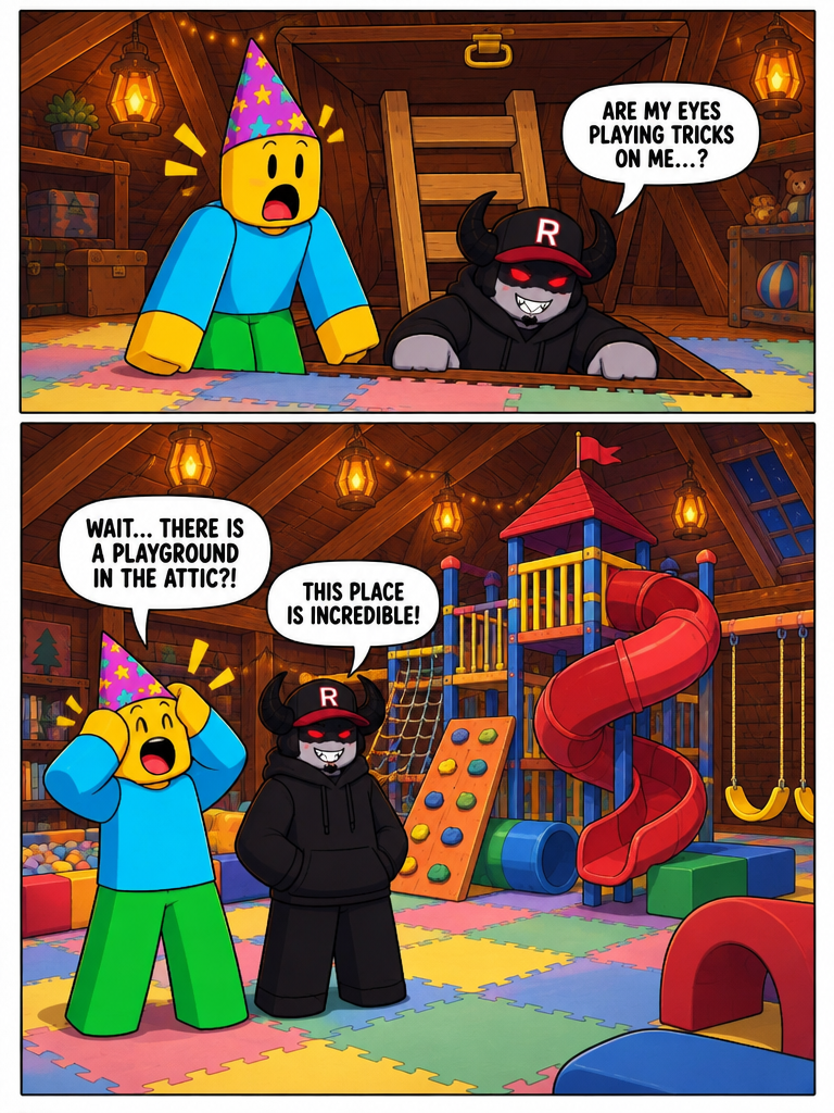 Attic Playground Surprise (page 2 of 4)