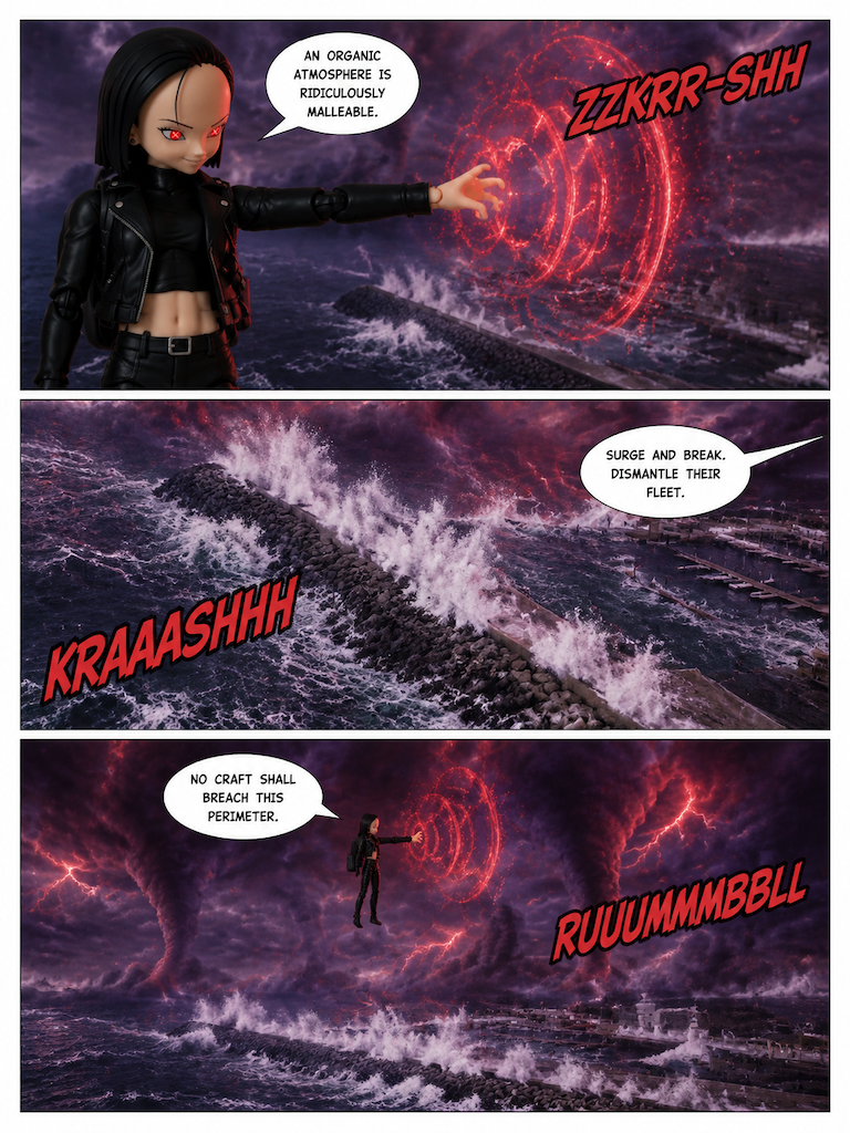 Tempest over Old Shore Wharf (page 2 of 4)