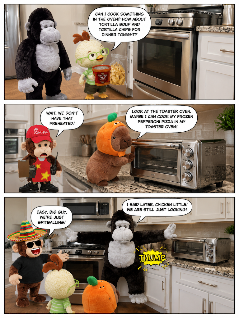 House Tour Dinner Dilemma (page 2 of 4)