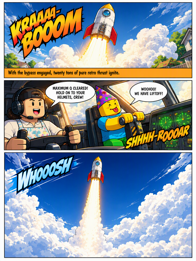 Blastoff with Mom (page 3 of 4)