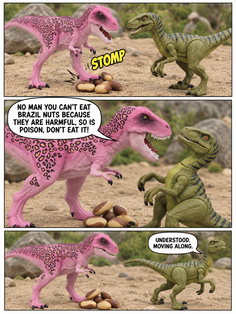 No Brazil Nuts for Dinosaurs (page 4 of 4)