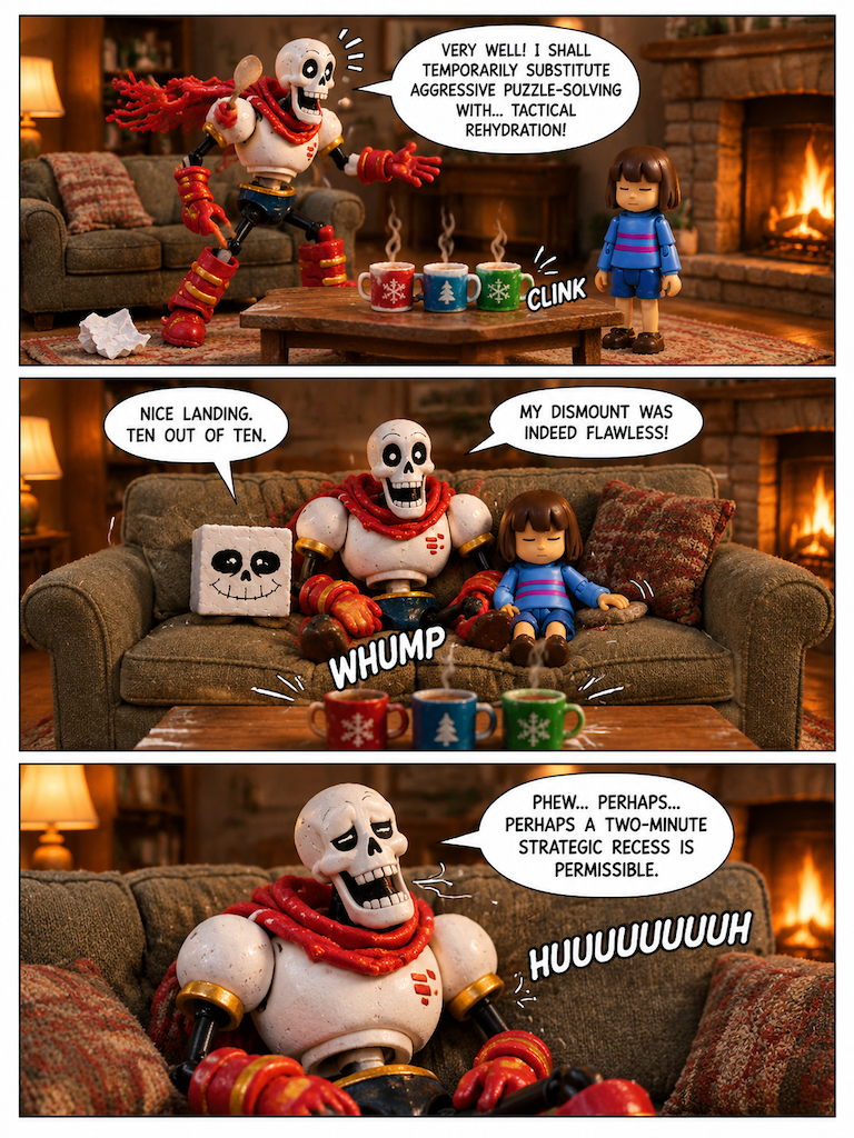 A Cozy Respite in Snowdin (page 3 of 4)
