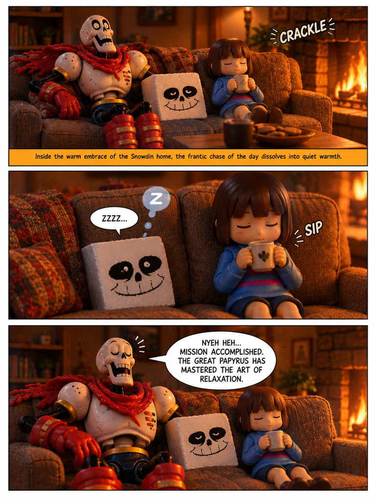 A Cozy Respite in Snowdin (page 4 of 4)