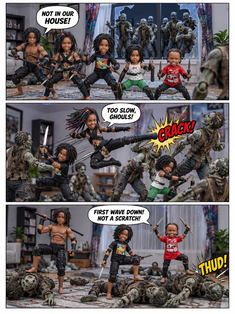 A Day Off for the Ninja Clan (page 2 of 4)