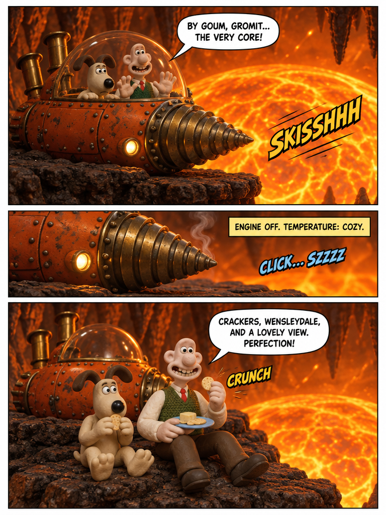 Subterranean Journey to the Earth's Core (page 4 of 4)
