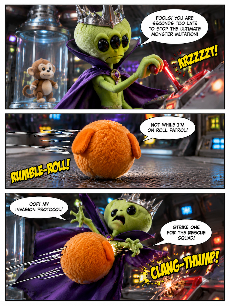 Atacking UFOs and Conquering a Resoraunt (page 2 of 4)