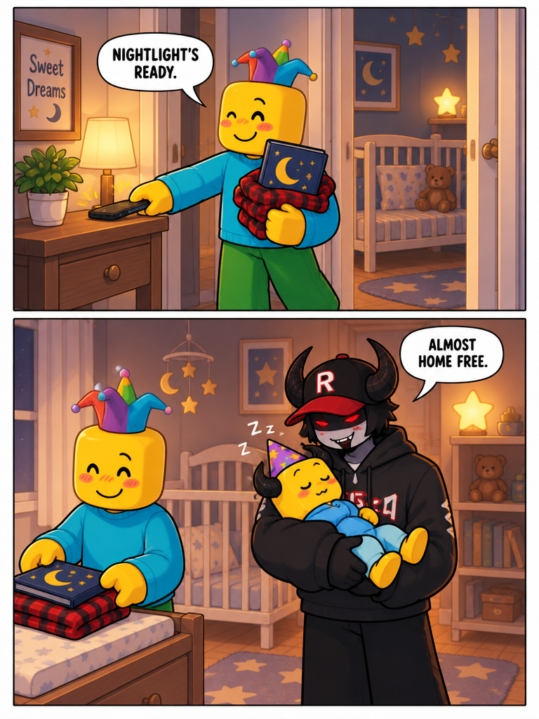 Goodnight, Little Horns (page 2 of 4)